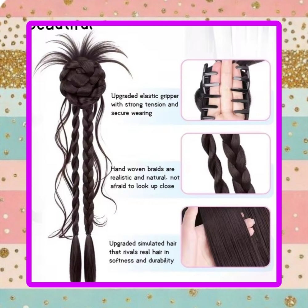 Braided Hair Extension - Picture 2 of 3